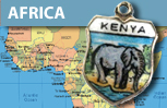 Africa - Shield Charms