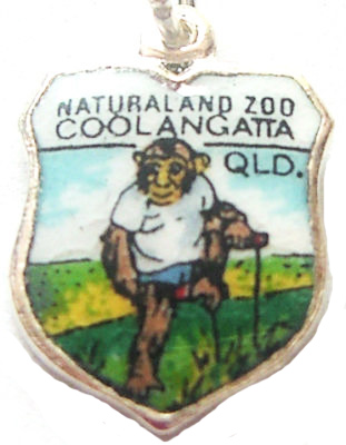 Australia - Naturaland Zoo Coolangatta Queensland Shield Charm
