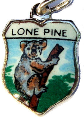 Australia - Lone Pine Koala Bear Sanctuary Shield Charm