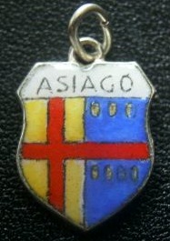 Asiago, Italy - Crest Charm