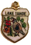 Lake Tahoe, California - State bird and flower of California