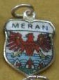 Meran, Italy - Enamel Crest Shield Charm