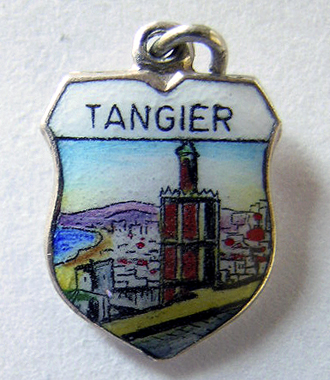 Africa: Morocco: Tangier Travel Shield Charm