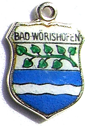 Bad Worishofen, Germany-Travel Shield Charms