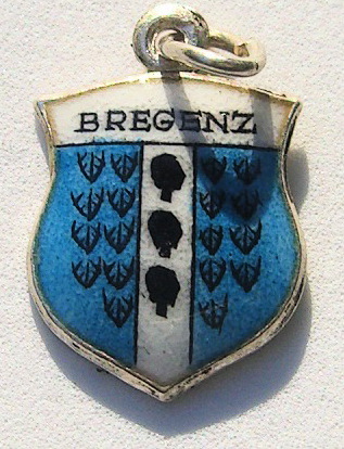Bregenz, Austria - Coat of Arms Shield Charm