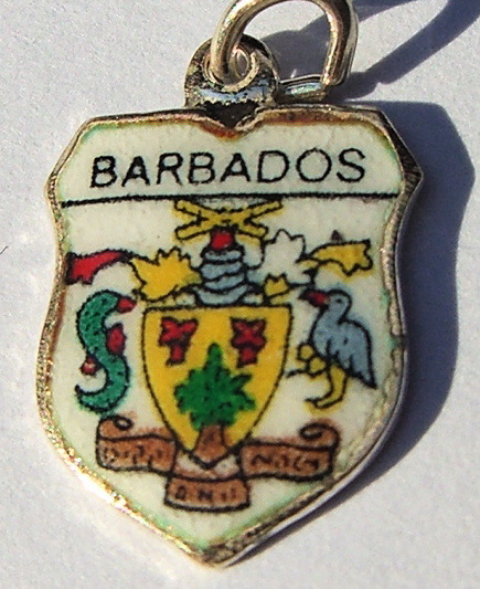 Barbados - West Indies Coat of Arms Charm