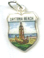 Daytona Beach, Florida - Clock Tower 2 Travel Charm