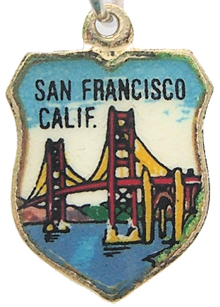 San Francisco, California: Golden Gate Bridge RARE
