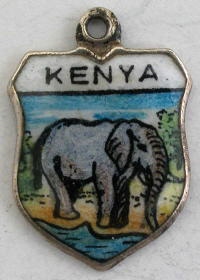 Kenya, Africa - Elephant Shield Charm