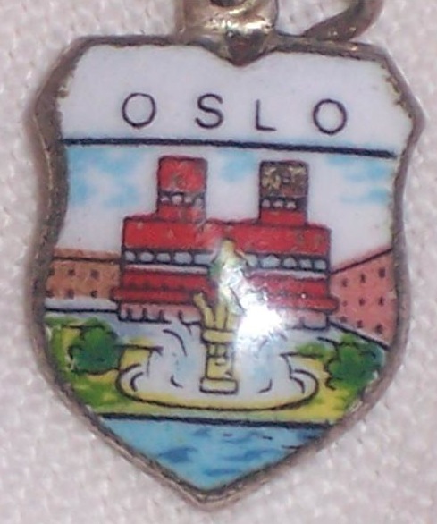 Oslo, Norway - Travel Shield Charm