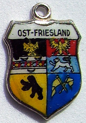 Ost-Friesland, Germany-Travel Shield Charms