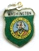 Washington DC - Washington DC Coat of Arms Travel Shield Charm
