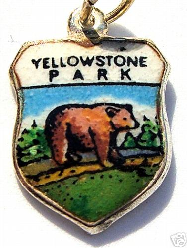 Yellowstone National Park -Travel Shield Charm