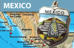 Mexico Shield Charms