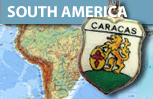 South America Travel Shield Charms