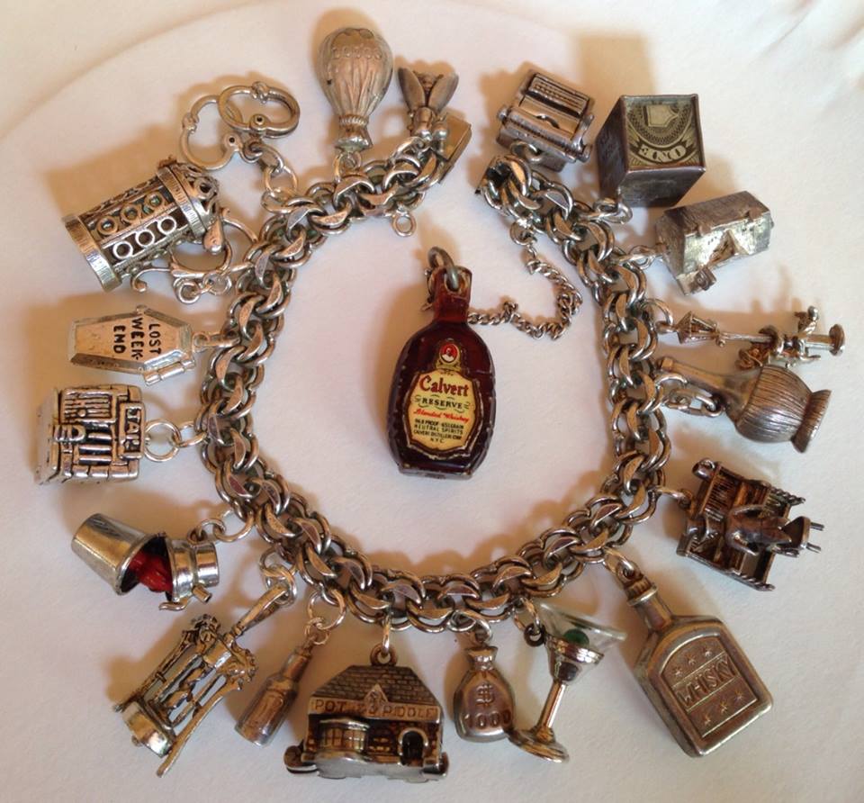 eCharmony Charm Bracelet Collection - Lost Weekend Vintage Charms