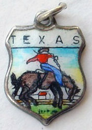 Texas - Cowboy on horse