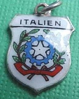 Italien - Italy Travel Shield Charm