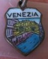 Venezia, Italy - Rialto Bridge Travel Shield Charm