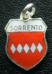 Sorrento, Italy - Coat of Arms charm