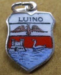 Luino, Italy - Coat of arms Travel Shield Charm