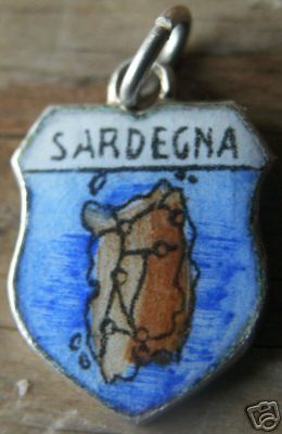 Sardegna, Italy: Map Shield