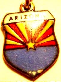 Arizona - State Flag Charm