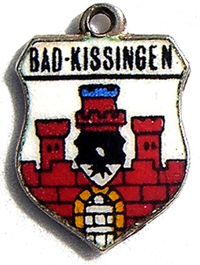 Bad Kissingen, Germany-Travel Shield Charms - Click Image to Close
