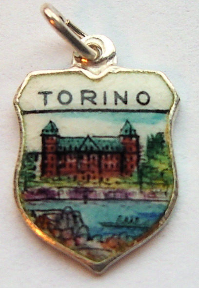 Torino, Italy - Valentino Castle Travel Shield Charm