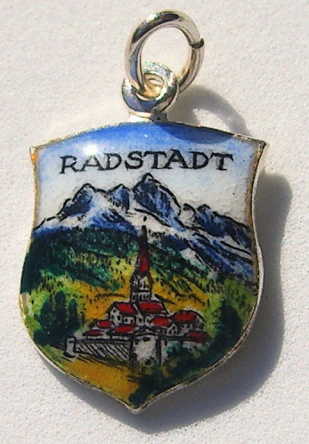 Radstadt, Austria - Mountain & Church Scene