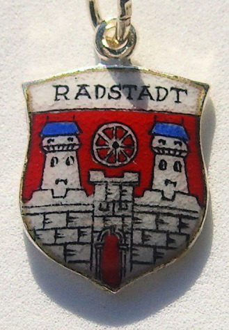 Radstadt, Austria - Coat of Arms Shield Charm - Click Image to Close