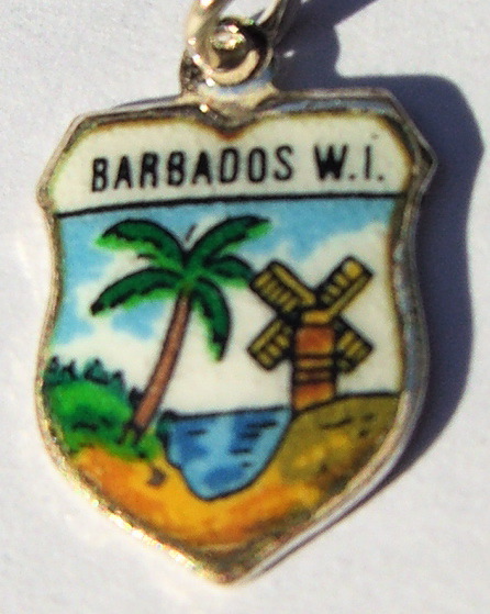 Barbados - West Indies Windmill Palm Tree Charm