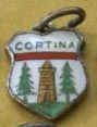 Cortina, Italy - Crest Shield Charm Trees