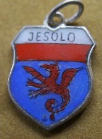 Jesolo, Italy - Dragon COA Travel Shield Charm