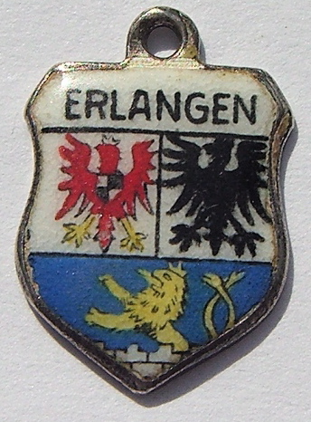 Erlangen, Germany - Travel Shield Charm 1
