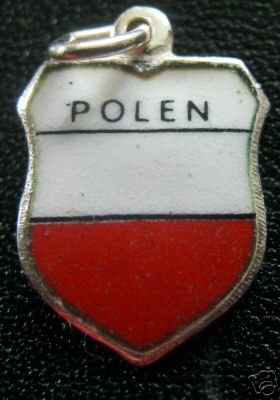 Poland Shield Charm - Polen
