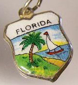 USA - Florida State Shield Charm