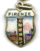 Firenze (Florence) Italy - Giotto's Tower Travel Shield Charm