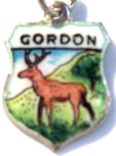 Animals - Gordon Deer - Enamel Travel Shield Charm