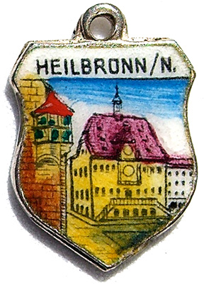 Heilbronn,Germany-Travel Shield Charms