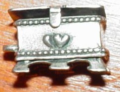 Hope Chest Silver Charm