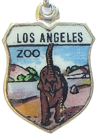 LOS ANGELES, CALIFORNIA - Los Angeles Zoo Elephant