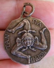 Sicily, Italy - Medusa Charm - Click Image to Close