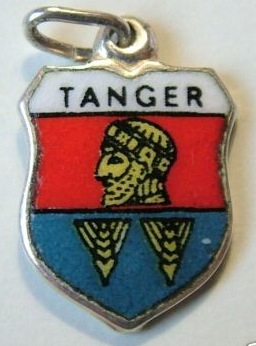 Tangier, Morrocco - Crest Charm - Click Image to Close