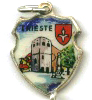Trieste, Italy - Castle & Coat of Arms Charm