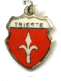 Trieste, Italy - Coat of Arms Travel Shield Charm