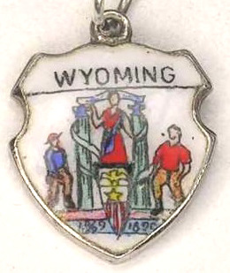 United States: Wyoming Shield Charm